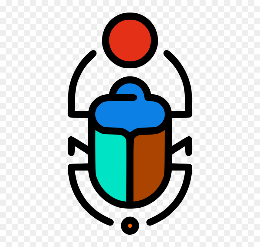 Simbolo Egipcio Del Escarabajo, HD Png Download - egyptian hieroglyphics png