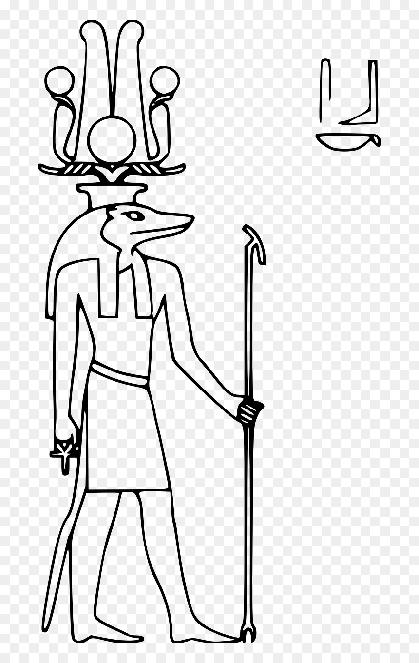 Sobek Hieroglyph, HD Png Download - egyptian hieroglyphics png