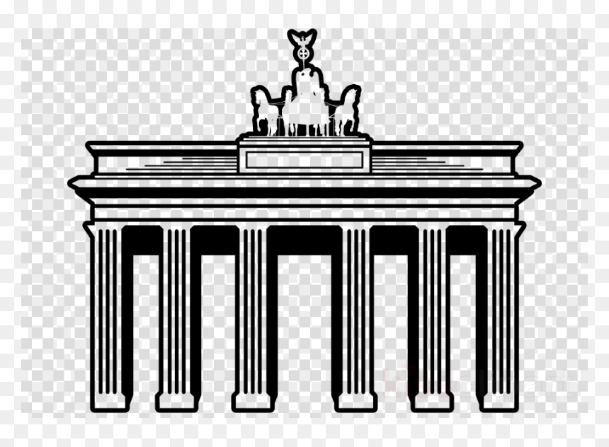 Jugo Con Sandwich Dibujo, HD Png Download - brandenburg gate png