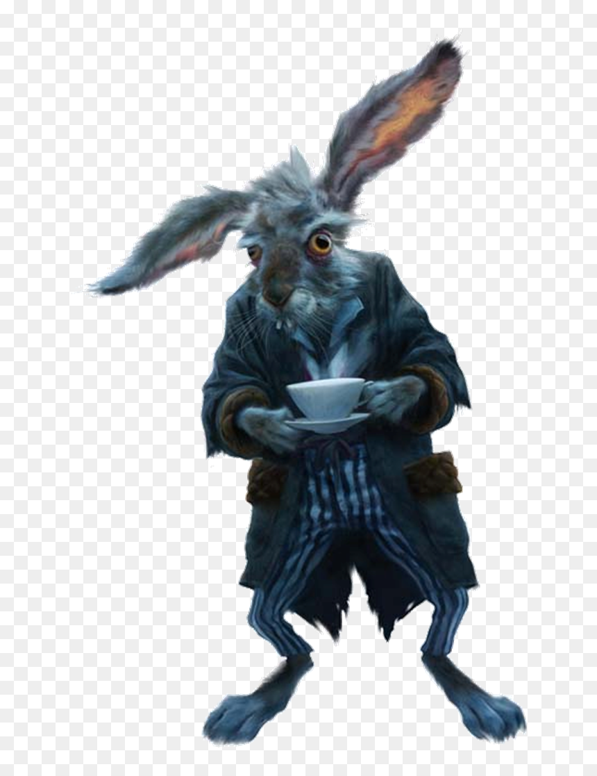 Hare Alice In Wonderland 2010, HD Png Download - march hare png