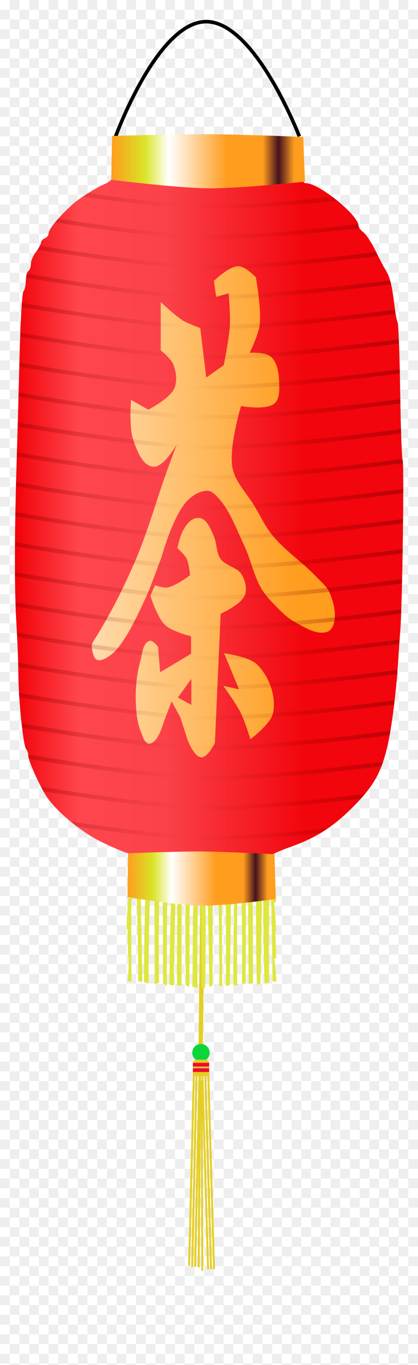 Red Long Chinese Lantern, HD Png Download - red lantern png