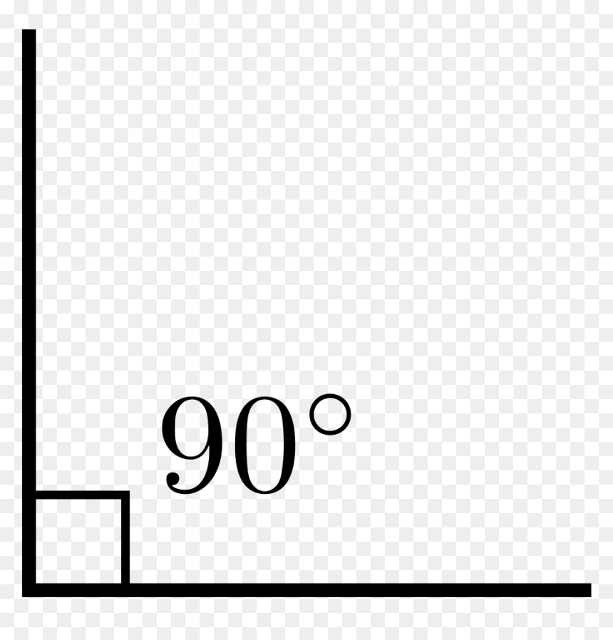 Monochrome, HD Png Download - right angle png