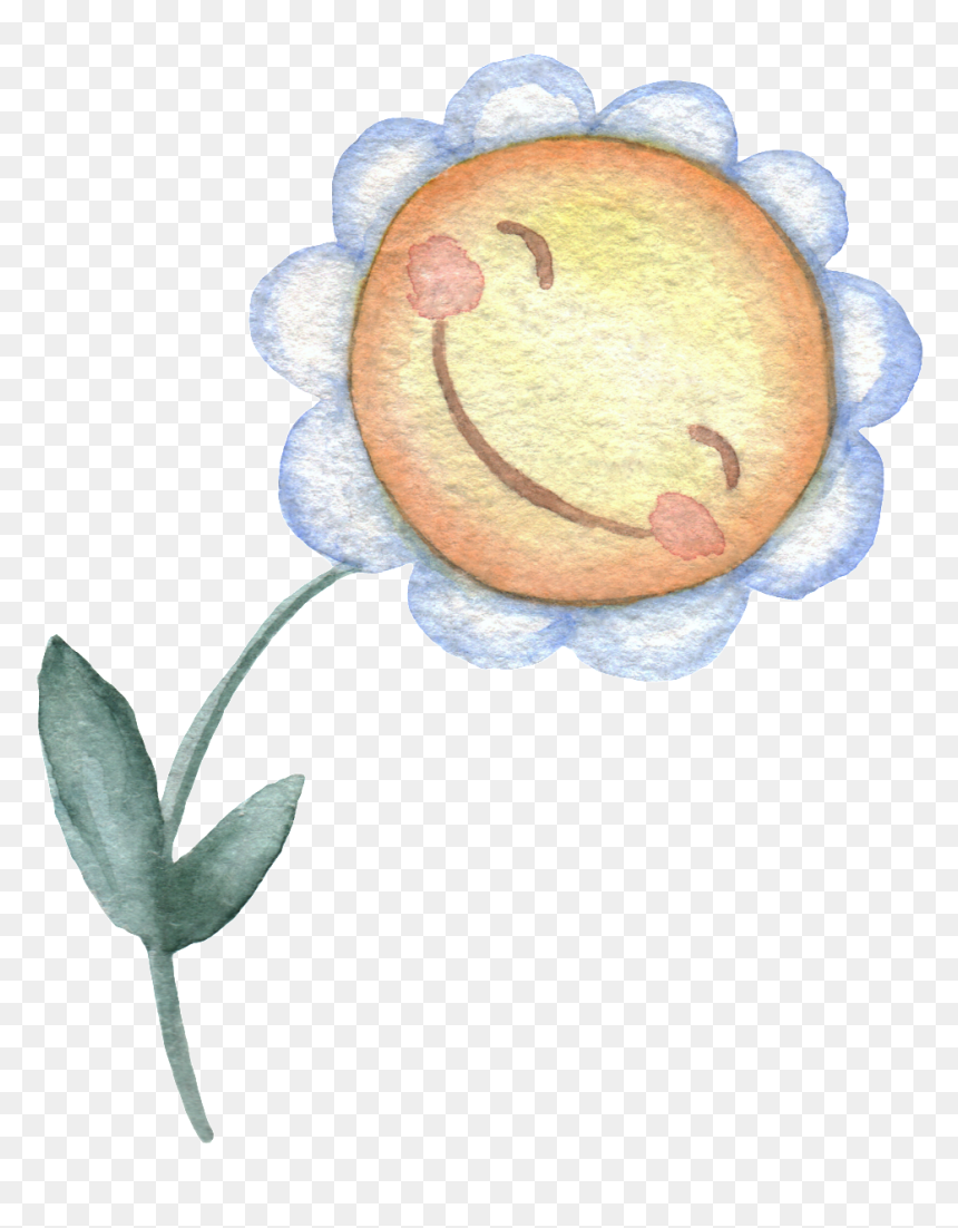 Illustration, HD Png Download - watercolor sun png