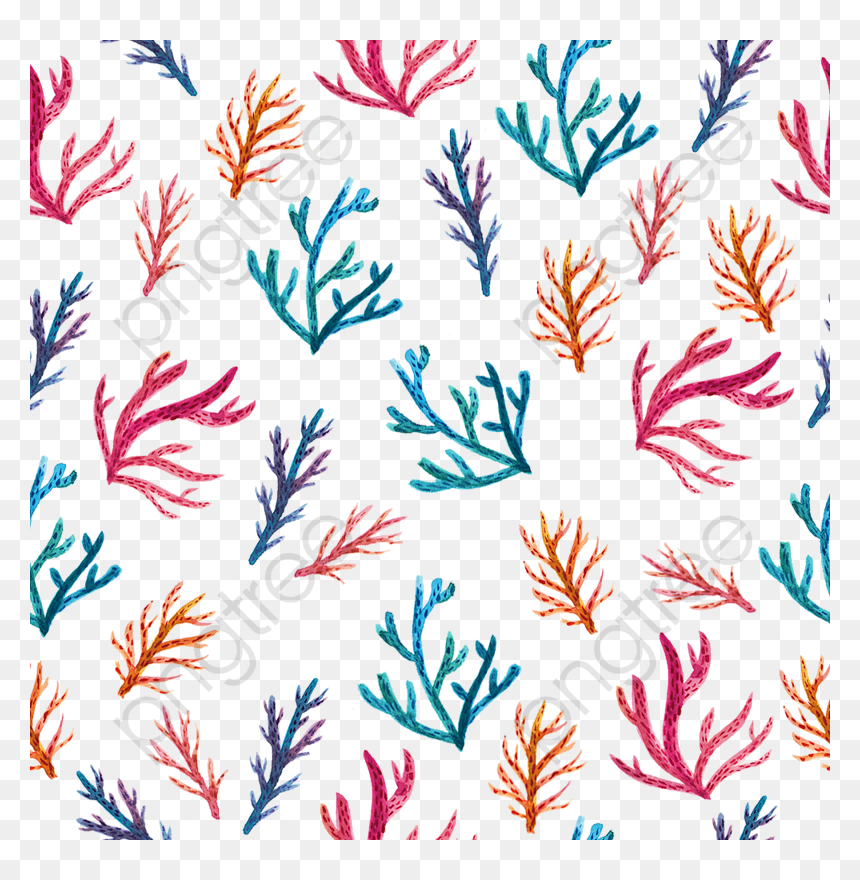 Corales Para Dibujar A Color, HD Png Download - watercolor sun png