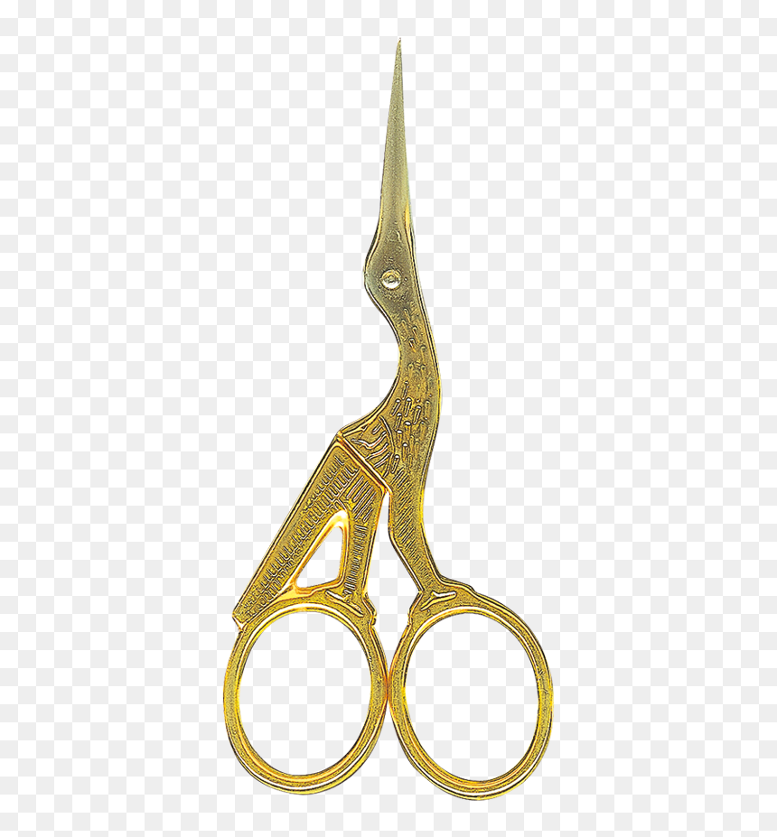 Illustration, HD Png Download - gold scissors png