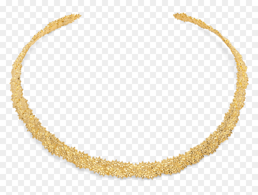 Necklace, HD Png Download - flower chain png