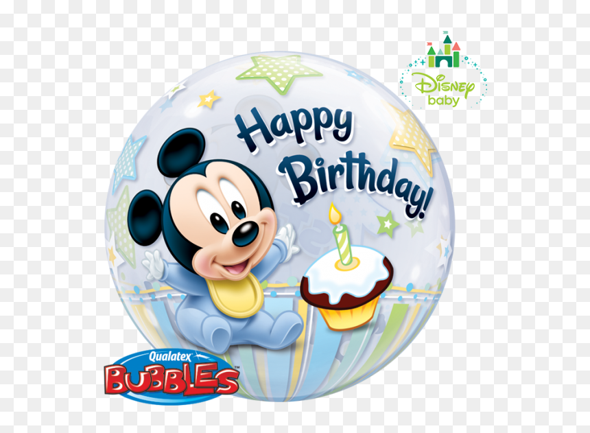 Birthday Cakes For Boys Mckey Mouse, HD Png Download - mickey mouse balloons png