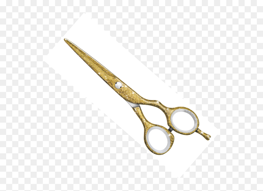 Scissors, HD Png Download - gold scissors png