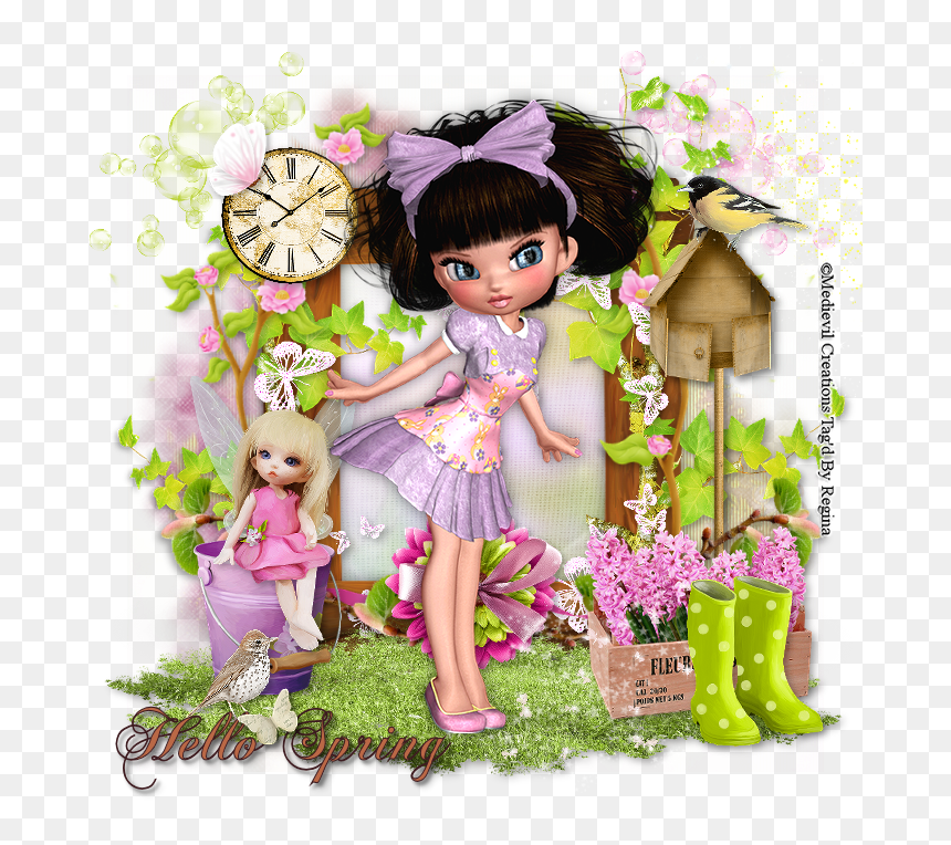 Cartoon, HD Png Download - hello spring png