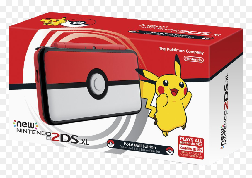 Pokeball New 2ds Xl, HD Png Download - 2ds png