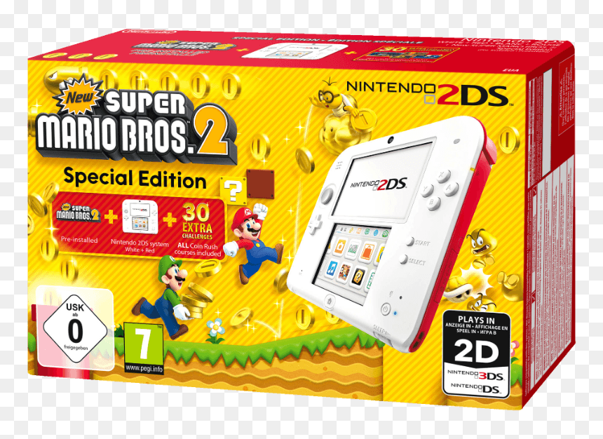 Nintendo 2ds Worten, HD Png Download - 2ds png