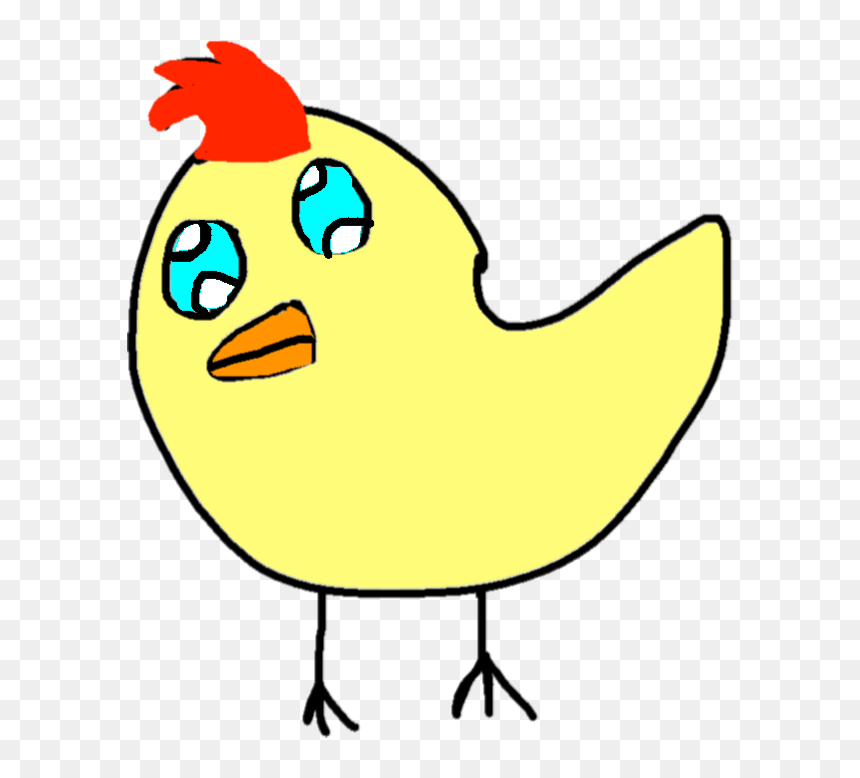 Chicken, HD Png Download - duck face png
