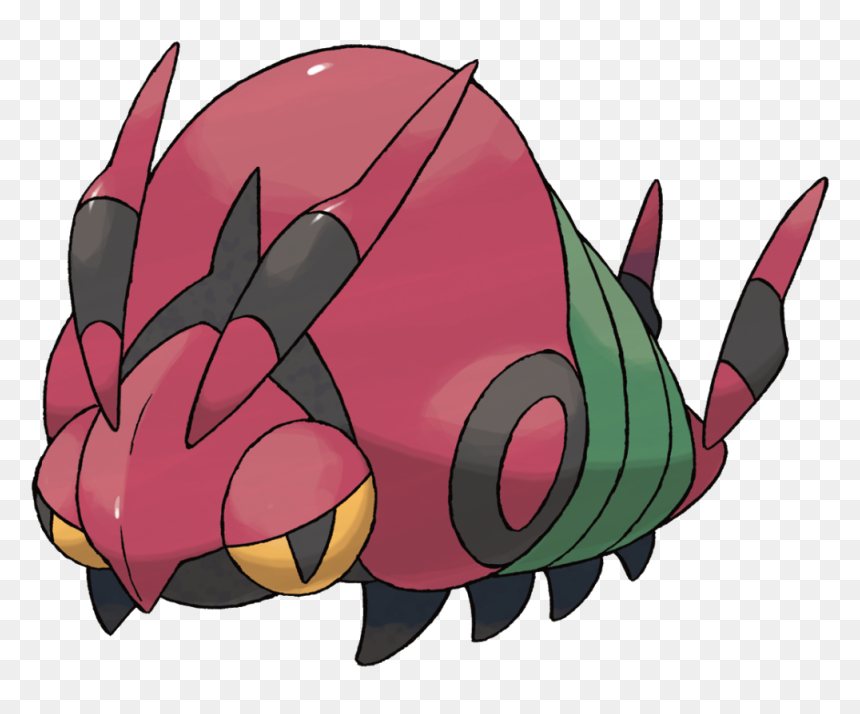 Venipede Pokemon, HD Png Download - kingdra png