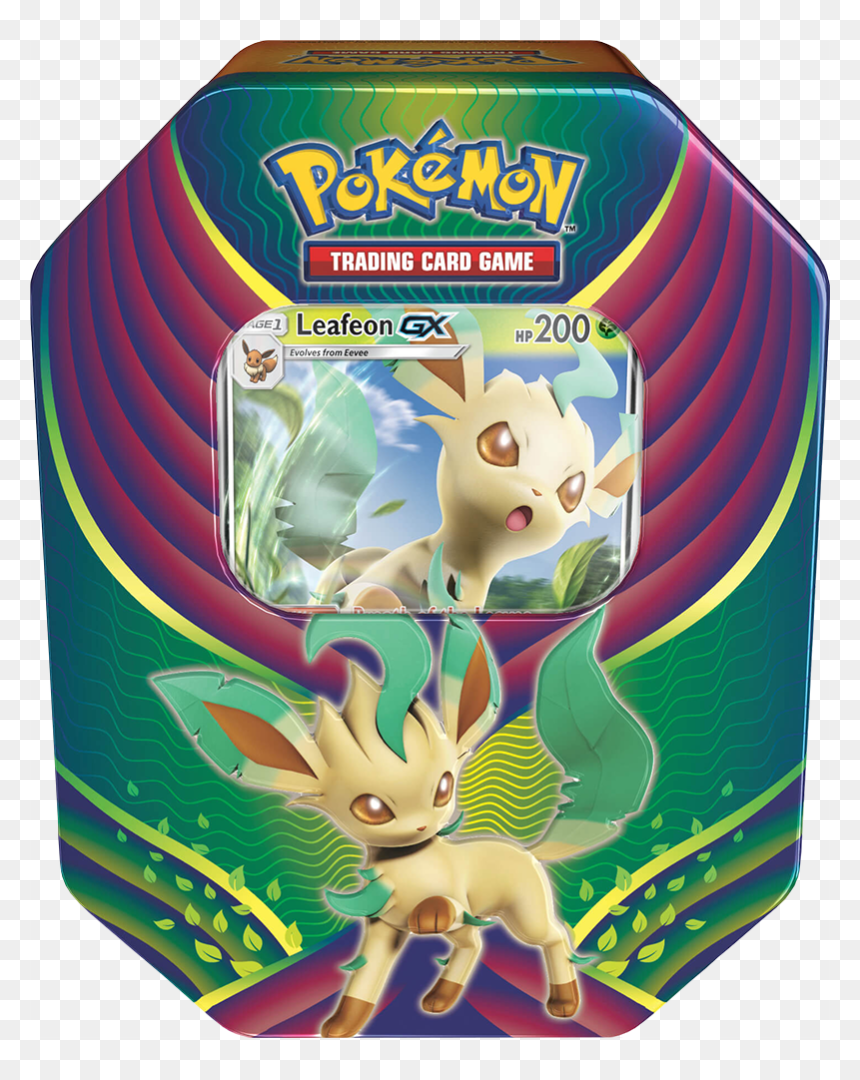 Leafeon Gx Tin, HD Png Download - kingdra png