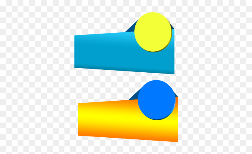 Circle, HD Png Download - teal banner png