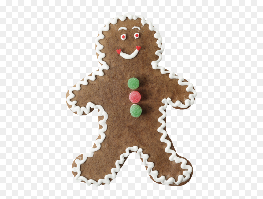 Gingerbread Man, HD Png Download - gingerbread cookie png