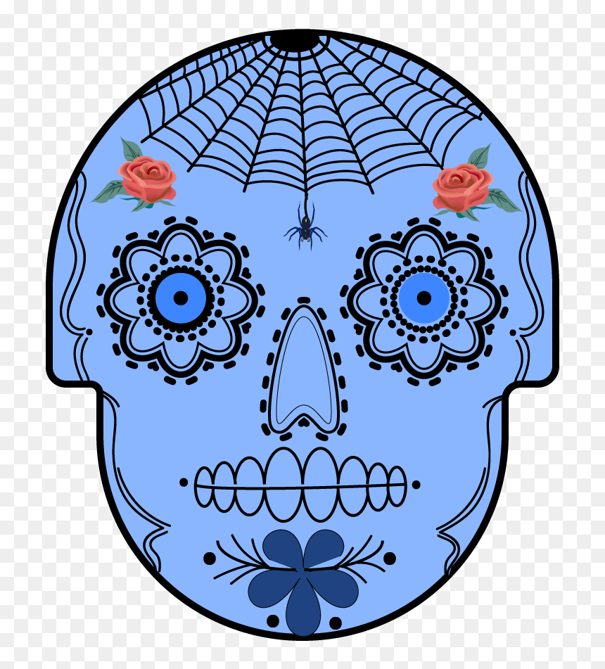 Clip Art, HD Png Download - sugar skulls png