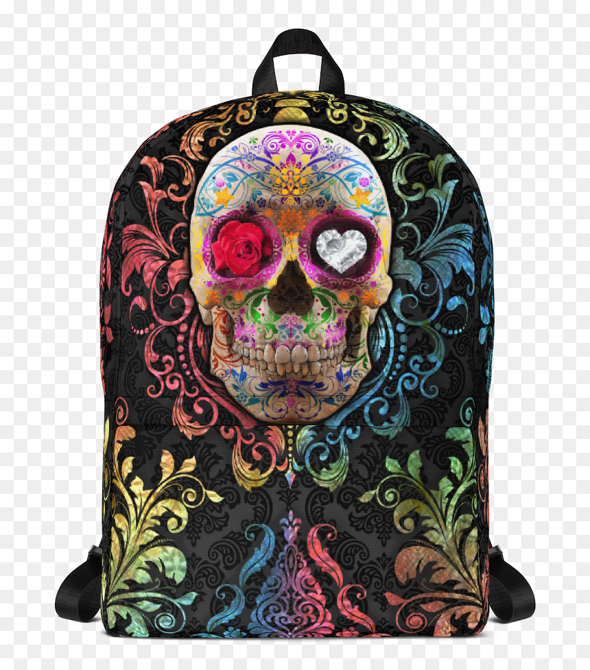 Broadway Backpack, HD Png Download - sugar skulls png