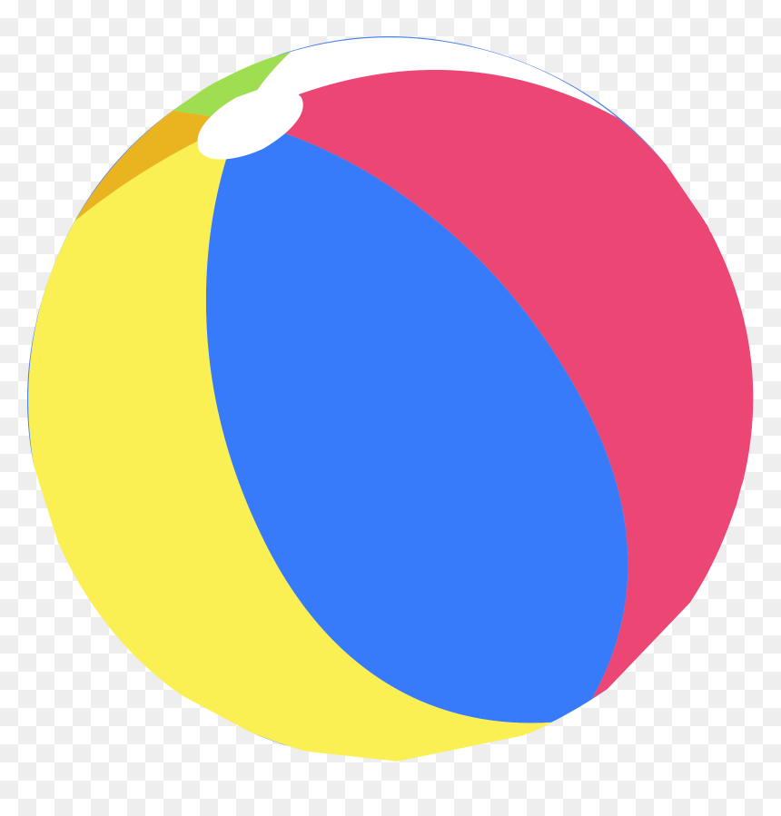 Beach Ball Clipart Png, Transparent Png - beach clip art png