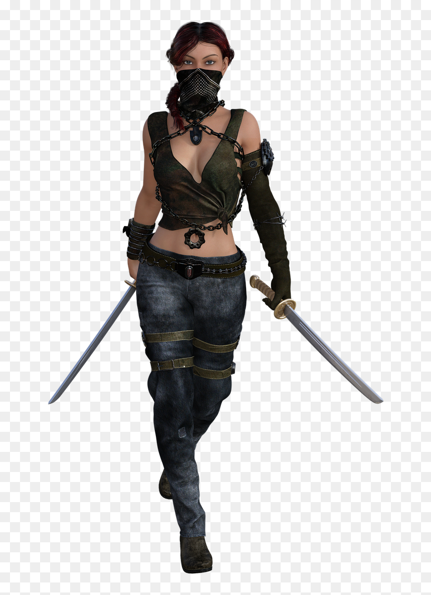 Fighter Woman Png, Transparent Png - warrior helmet png