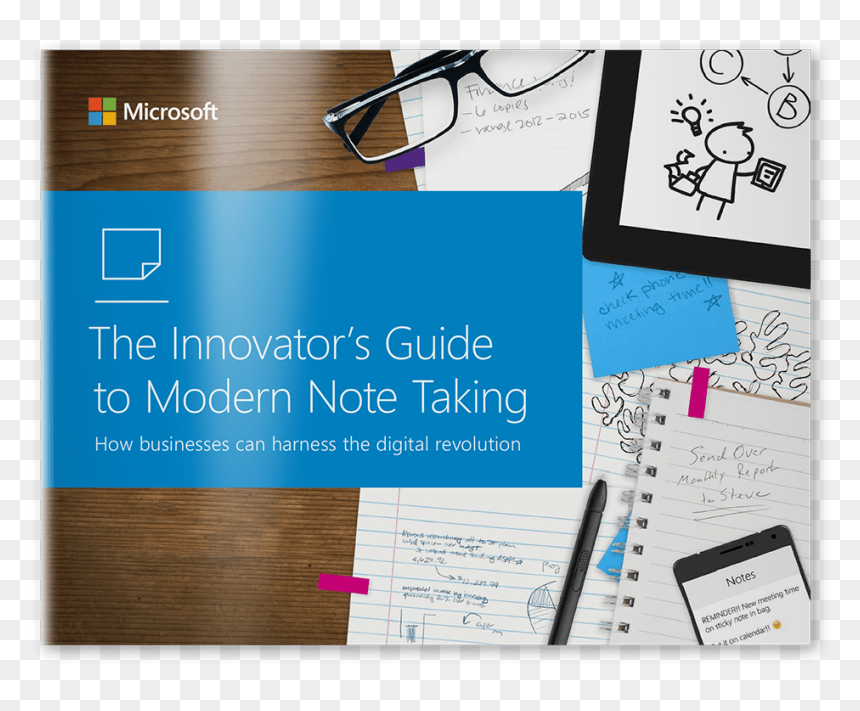Microsoft Corporation, HD Png Download - taking notes png