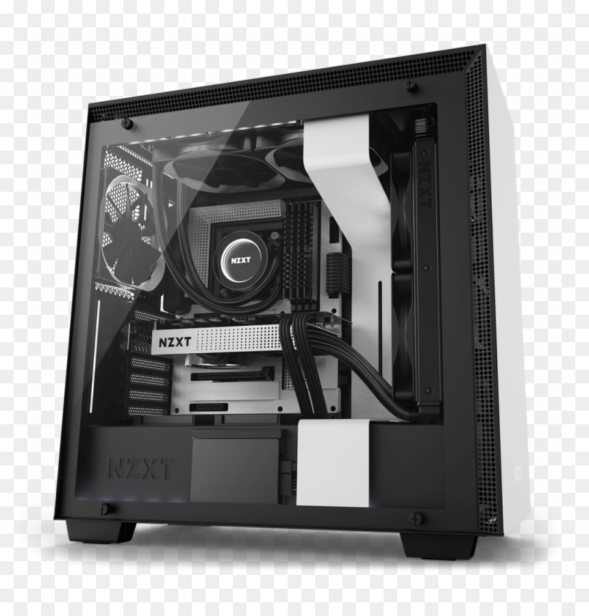 Nzxt H700i Vs S340 Elite, HD Png Download - blue snowball mic png