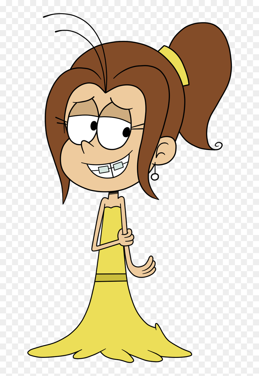 Luan Loud In A Dress, HD Png Download - kitty pryde png