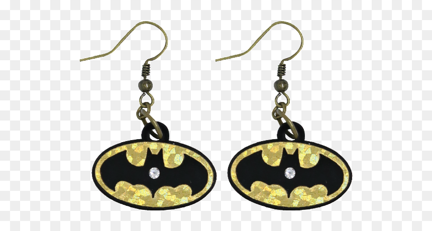 Earrings, HD Png Download - batman chibi png