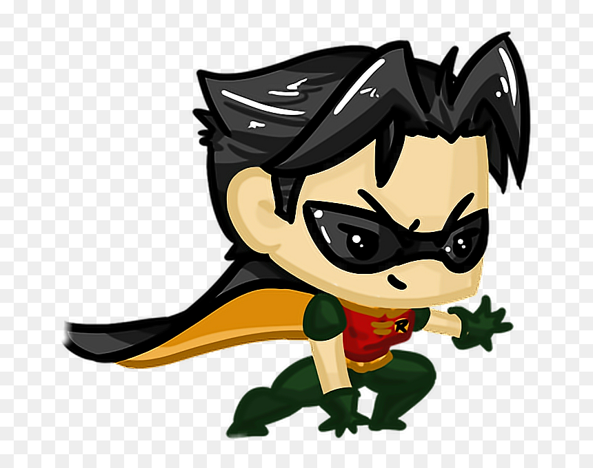 Cartoon, HD Png Download - batman chibi png