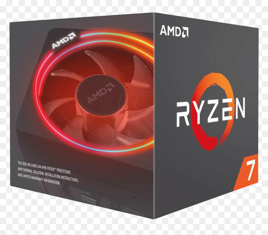Amd Ryzen 7 2600x, HD Png Download - ryzen png