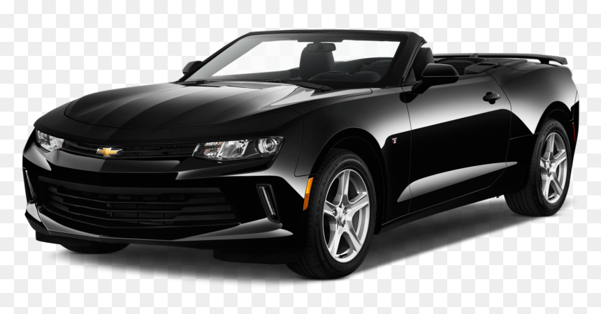 Black Chevy Camaro Convertible 2016, HD Png Download - 2017 camaro png