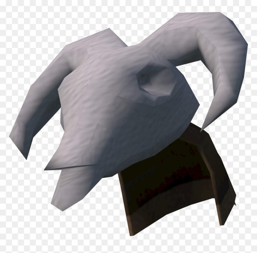 Origami, HD Png Download - skull helmet png