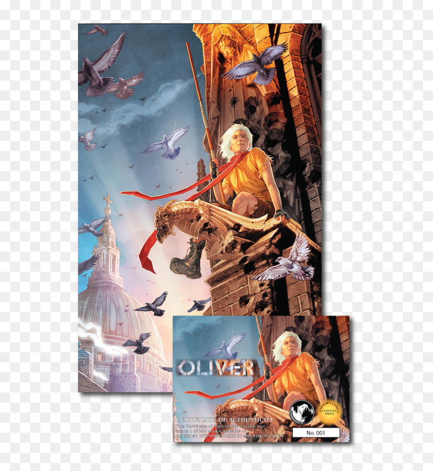 Comics Oliver Gary Whitta, HD Png Download - cartoon books png