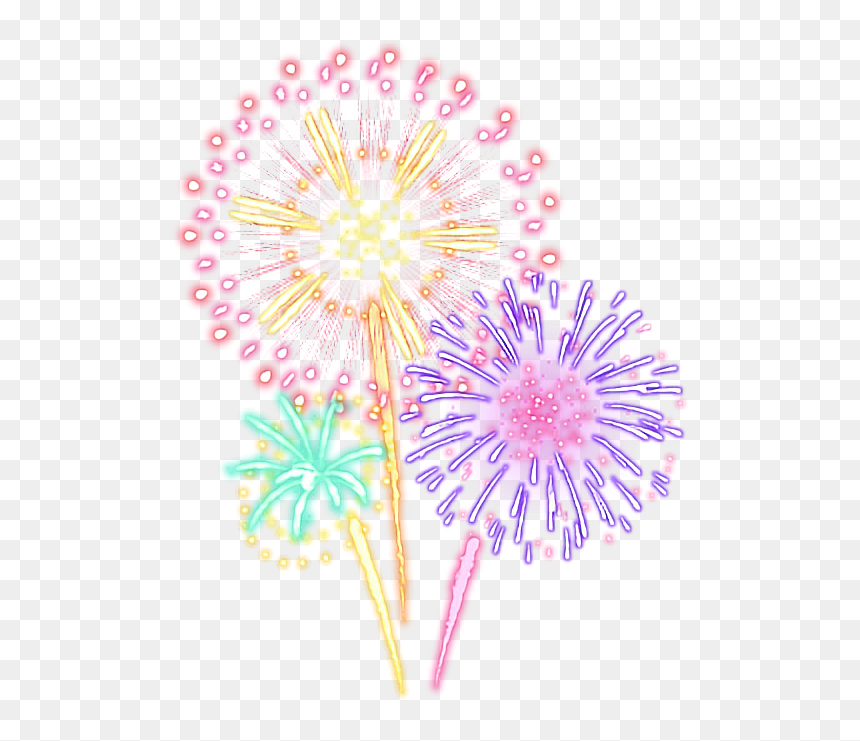Colorfulness, HD Png Download - purple fireworks png