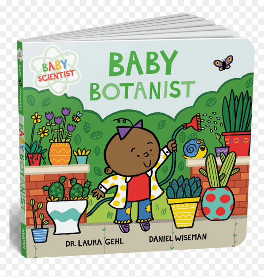 Baby Botanist, HD Png Download - cartoon books png