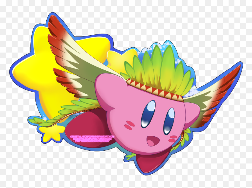 Cartoon, HD Png Download - kirby air ride png