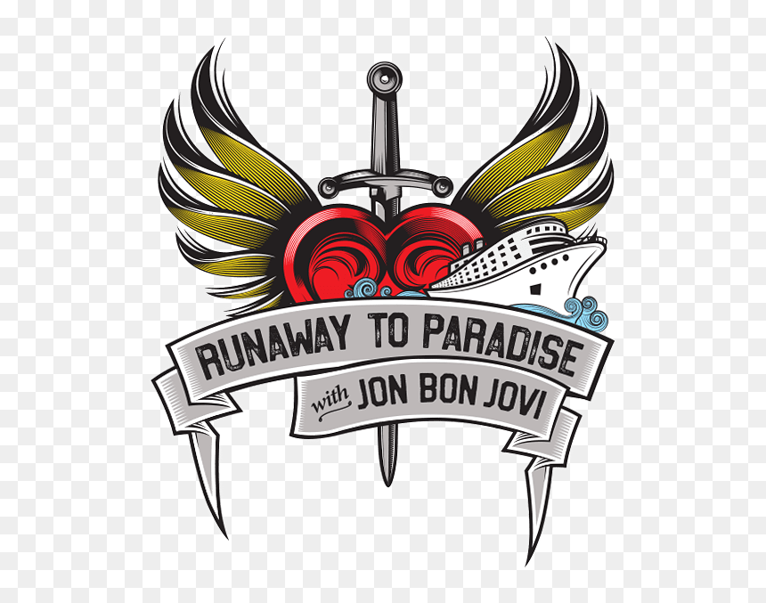 Runaway To Paradise Bon Jovi, HD Png Download - bon jovi logo png