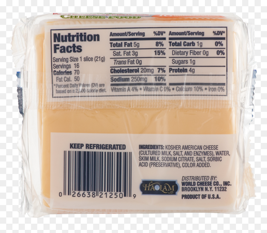 Colby Cheese, HD Png Download - american cheese png