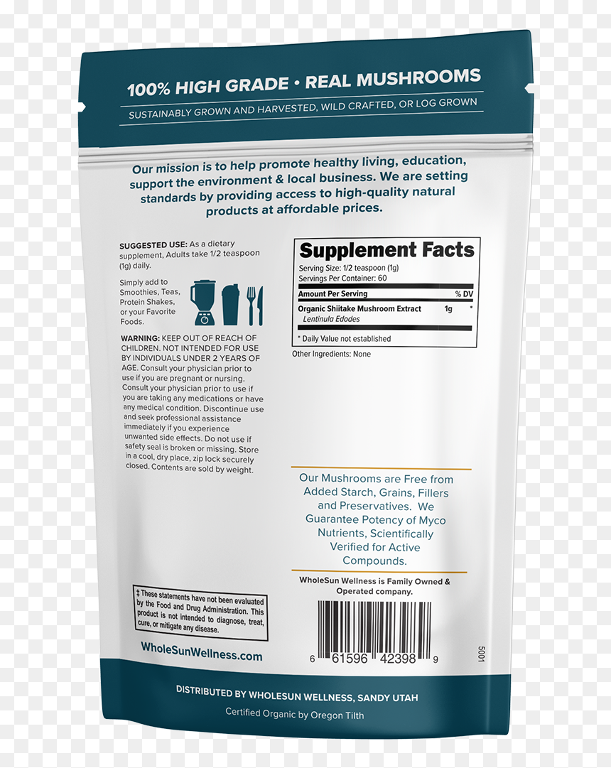 Packaging And Labeling, HD Png Download - shiitake mushroom png