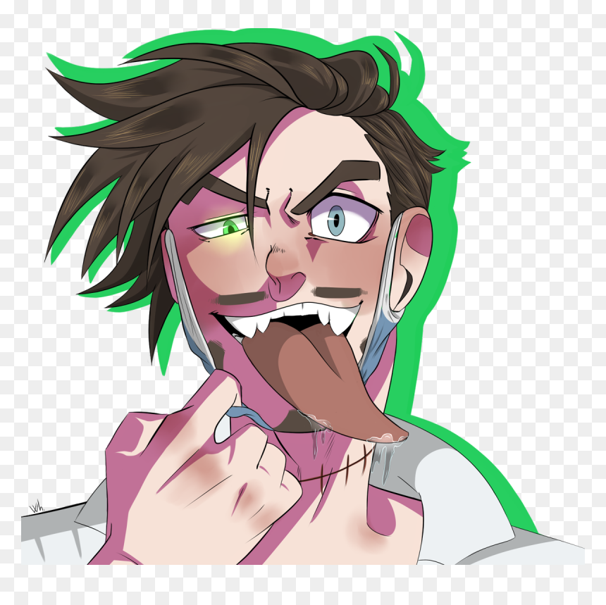 Cartoon, HD Png Download - jacksepticeye face png