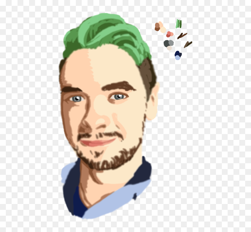 Illustration, HD Png Download - jacksepticeye face png