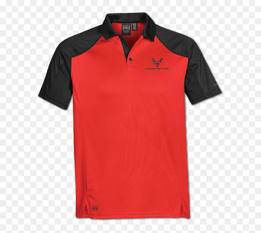 Customized Polo Shirt 2 Color, HD Png Download - red corvette png