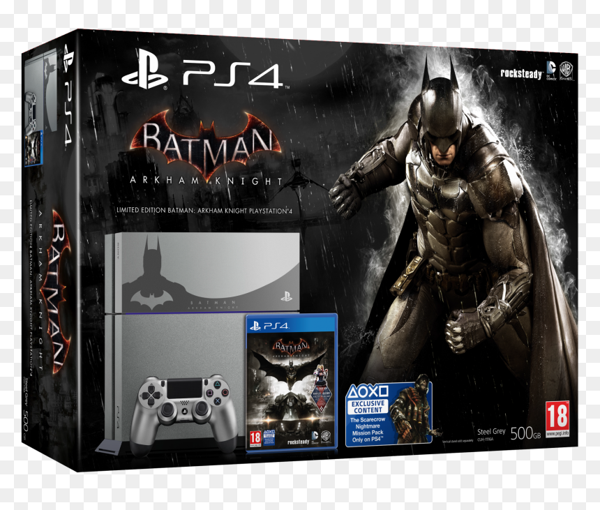 Playstation 4 Edition Batman, HD Png Download - scarecrow batman png