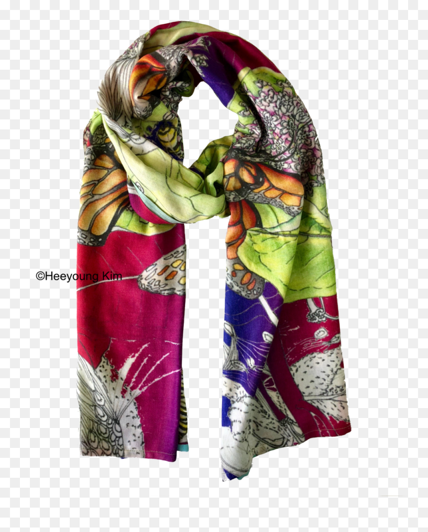 Scarf, HD Png Download - milkweed png