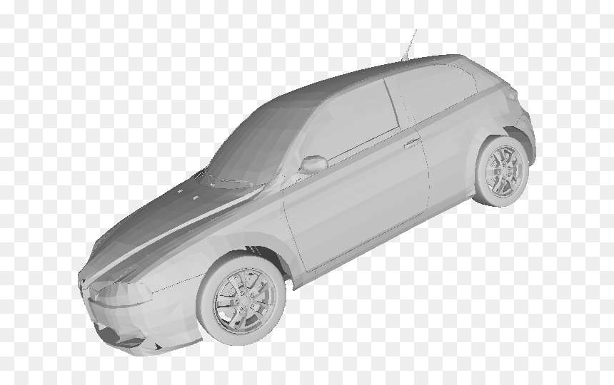 Alfa Romeo 145, HD Png Download - 3d people png