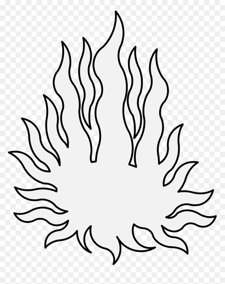 Illustration, HD Png Download - flame drawing png