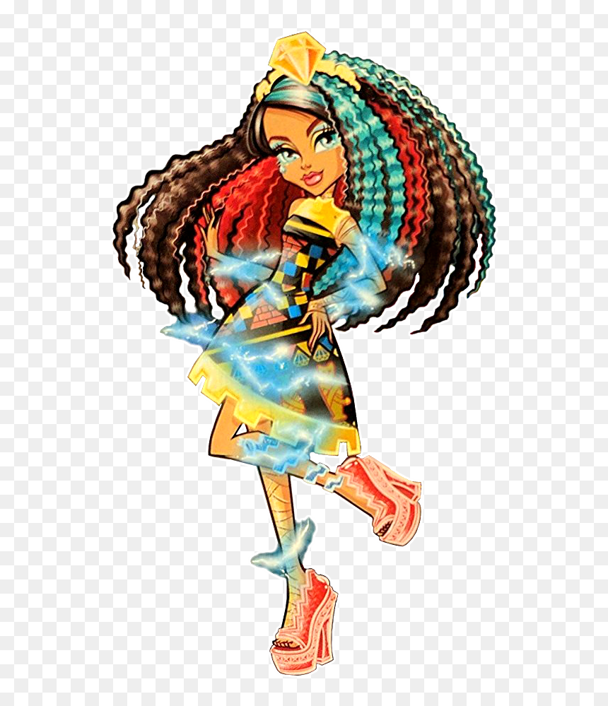 Monster High Cleo Electrified, HD Png Download - cleo de nile png
