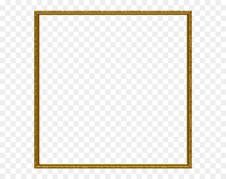 Picture Frame, HD Png Download - gold picture frames png