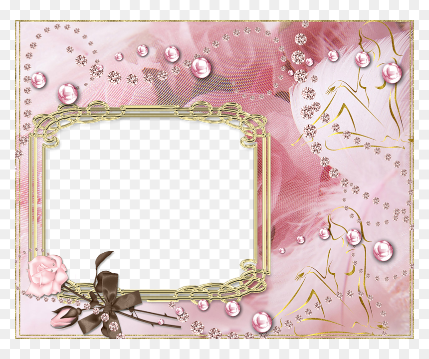 Picture Frame, HD Png Download - gold picture frames png