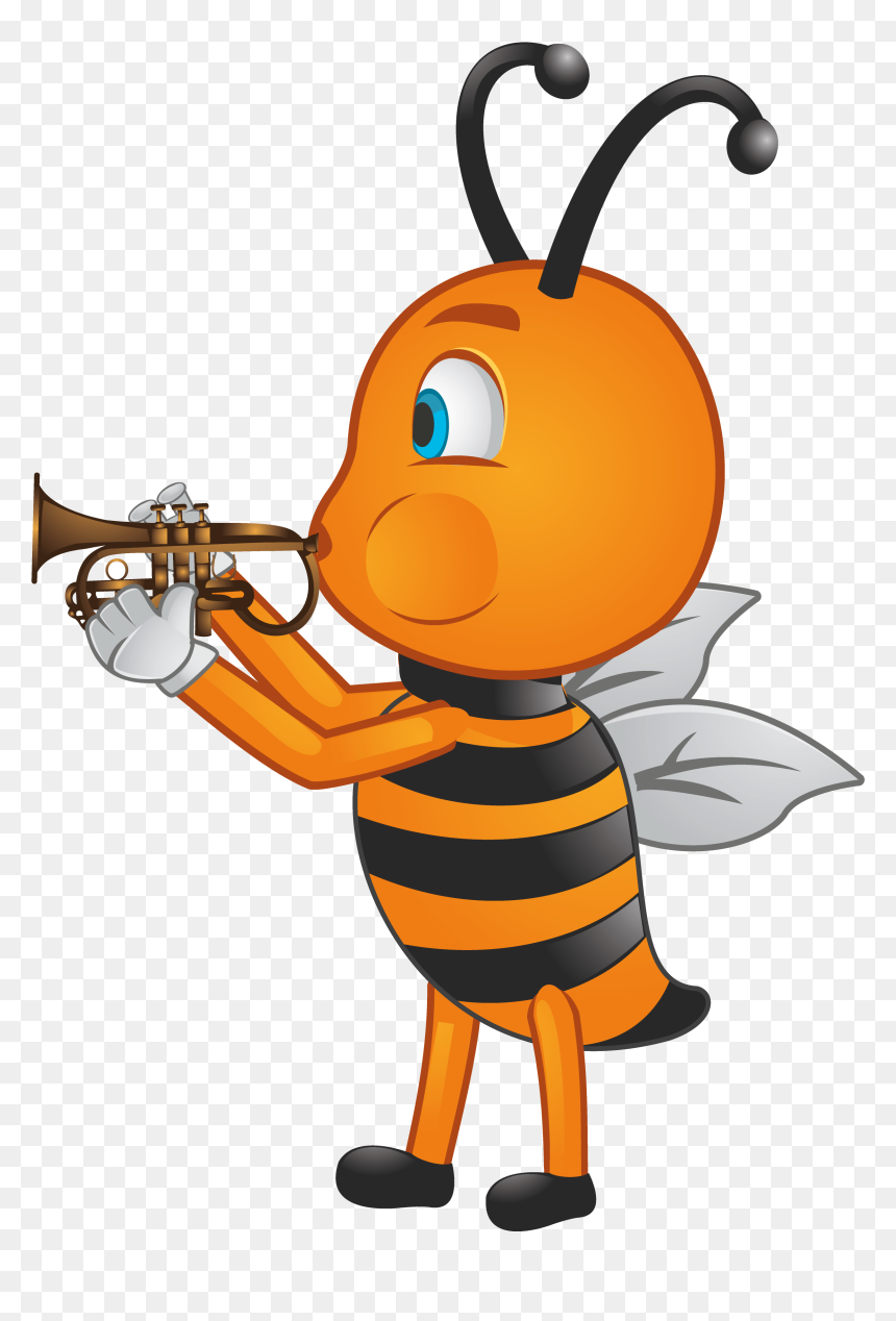 Honeybee, HD Png Download - buzzing bee png